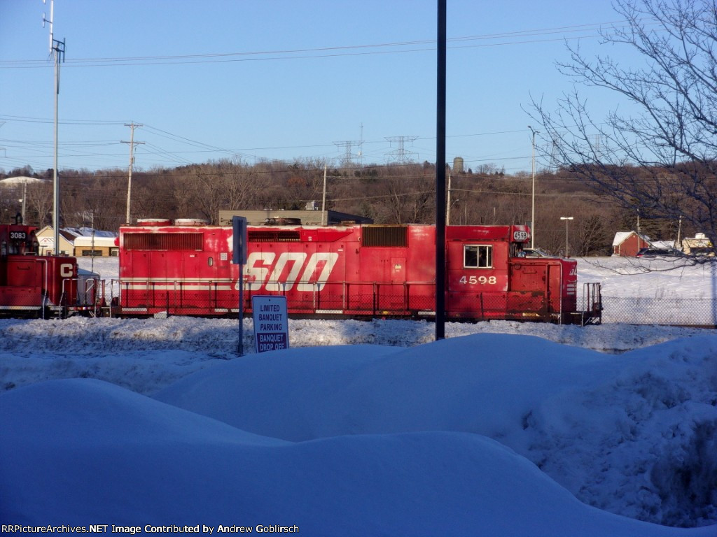 SOO 4598 Infront in the Snow